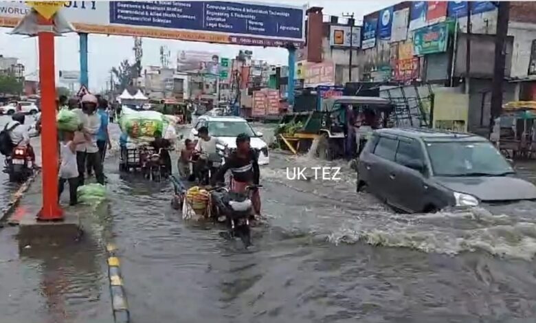 Rain water havoc Roorkee