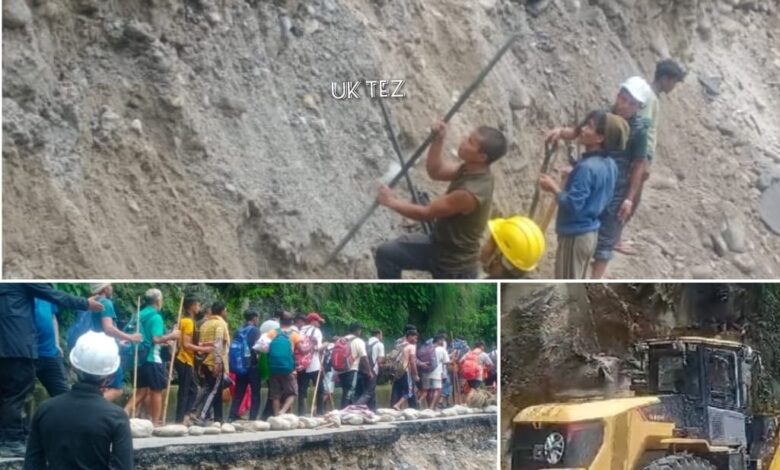 Gaurikund HIghway Opened for small highway