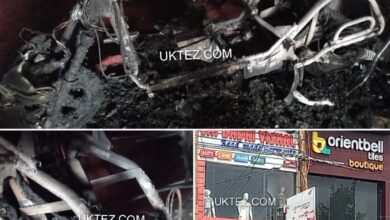 Doiwala Electronic Bike Showroom fire