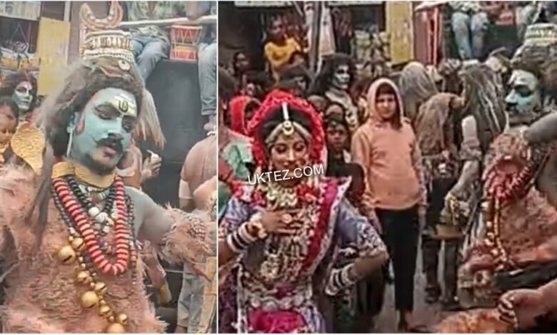 Shiv Barat on Mahashivratri organised by Balapuri Govardhan Mandir,Doiwala