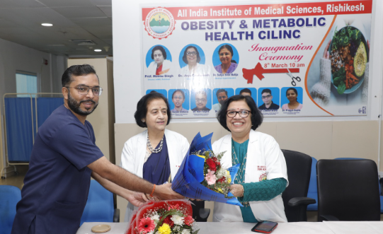 Obesity Clinic at All India Medical Sciences,Rishikesh.