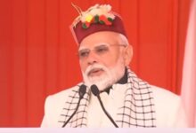 Prime Minister Narendra Modi at Harshil,Uttarkashi,Uttarakhand.