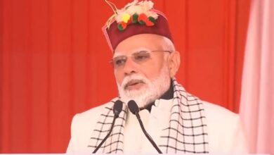 Prime Minister Narendra Modi at Harshil,Uttarkashi,Uttarakhand.