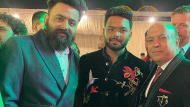 Wedding party by Indian Cricketer Rishabh Pant at Crystal World,Haridwar.