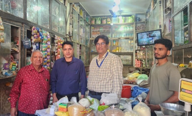 A joint team of Tehseel and Food saftey department conducted inspection in shops of Doiwala for suspected adulterated buckwheat flour.