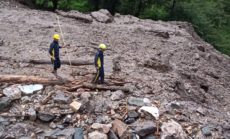 Uttarkashi landslide,nine labour missing
