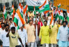 BJP organised Tiranga Yatra in Doiwala.