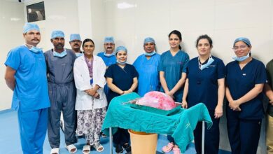 Jollygrant Hospital: The biggest stomach tumor weighing 26 kg was removed in Uttarakhand till date