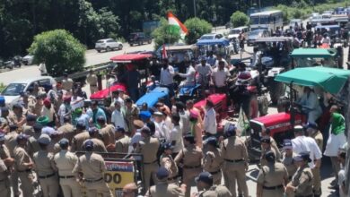 Bhartiya Kisan Union (Tikait Group ) organised tractor rally at Doiwala.