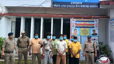 Seven arrested for uproar in public in Cement Town of Dehradun.