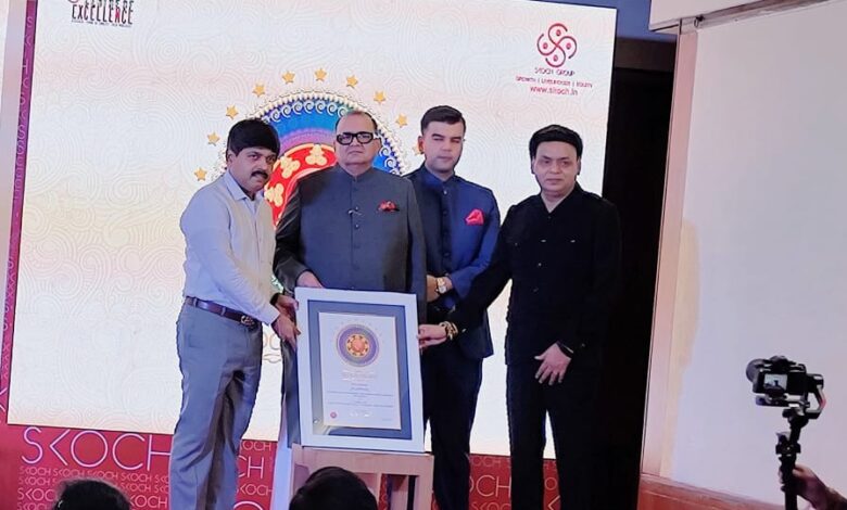 A matter of pride for Uttarakhand, the Housing Department has received two prestigious "Scotch Awards" (Platinum) in different categories.