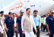 Chief Minister Pushkar Singh Dhami flag off the Dehradun-Bengaluru flight from Jollygrant Airport of Dehradun.