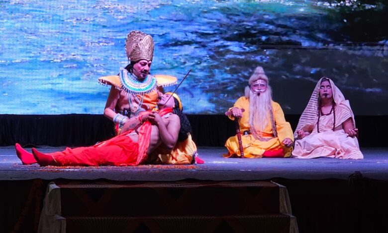Ramleela at Swami Rama Himalayan University,Jollygrant,Doiwala.