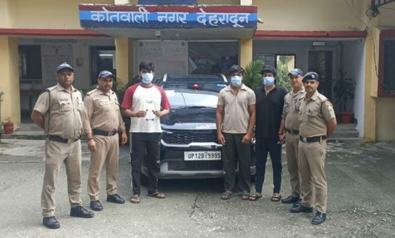 Three persons arrested in Matawala Bag firning case of Dehradun.
