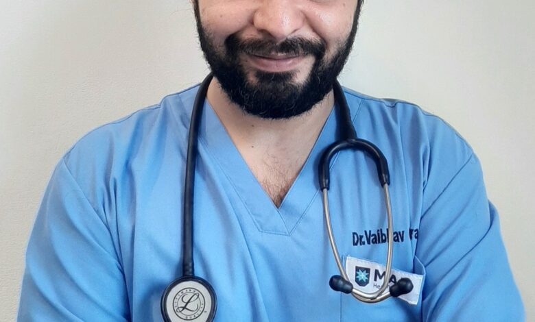 Dr Vaibhav Chachara,Consultant Pulmonologist,Max Hospital,Dehradun