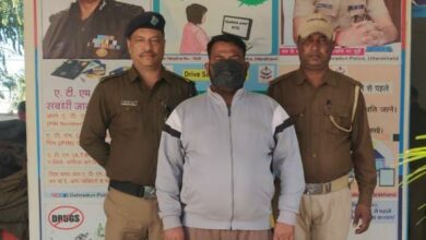 Drug peddler arrested by Doiwala Police.