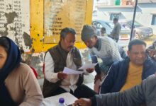 Social Welfare Department organised special camp at Dudhli under Rashtreey Vyoshri Yojana and EDIP Scheme.