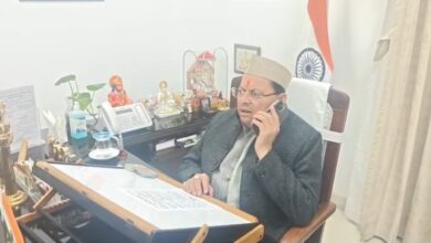 Pushkar Singh Dhami,Chief Minister of Uttarakhand.