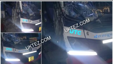 Bus accident at Lachhiwala of Doiwala.