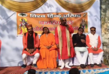 Bajrang Dal and VHP organised Shaurya Yatra in Doiwala.