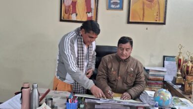 The Additional Director conducted a surprise inspection of Jairam Sanskrit Degree College in Rishikesh.