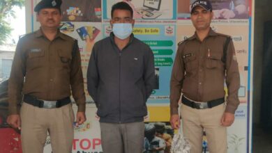 Doiwala police recovered 50 liters of illicit raw liquor along with a blazing furnace, one arrested