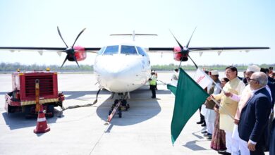 42-Seater Flight Service Launched Between Jolly Grant and Pithoragarh