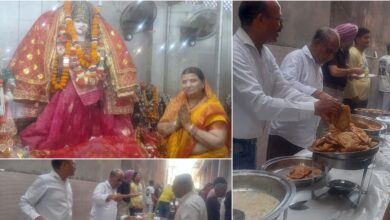 Navratri fervor grips Doiwala's Shakti Bhawan Temple; grand community feast concludes with a pledge to 'Save the Daughter'.