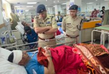 SSP Arrives at Hospital; Inquires About Condition of Constable Injured in Vikasnagar Accident