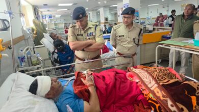 SSP Arrives at Hospital; Inquires About Condition of Constable Injured in Vikasnagar Accident