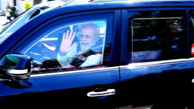 Prime Minister accorded a grand welcome in Uttarakhand; people throng 12-km-long roadshow.