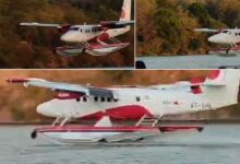 Successful Trial Landing of Seaplane in Rishikesh