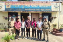 Police Crackdown on Stunt Riders in Bhaniawala: 5 Riders Crammed onto a Splendor