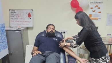 Aman Rana, Uttarakhand's first rare 'Bombay blood group' donor, honored; event organized by HIMS Jollygrant.