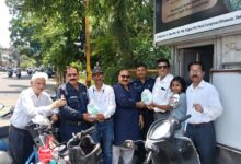 Jagriti Welfare Society's "Thank You Traffic Police" campaign concludes.