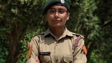 Deepika from Doiwala Degree College selected for the Army Camp (TSC); wave of joy.